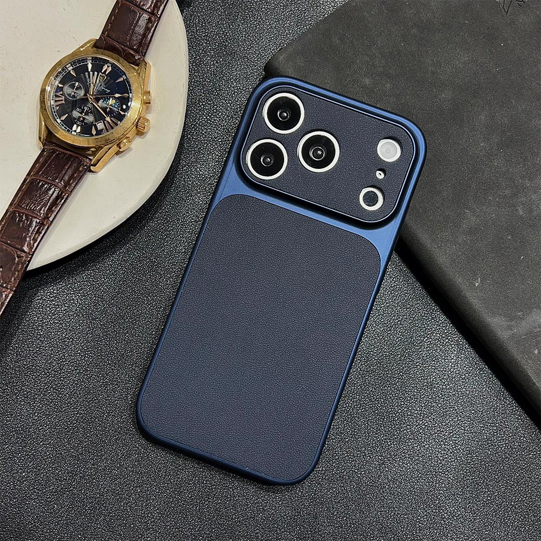 The Leather Inlay iPhone Case