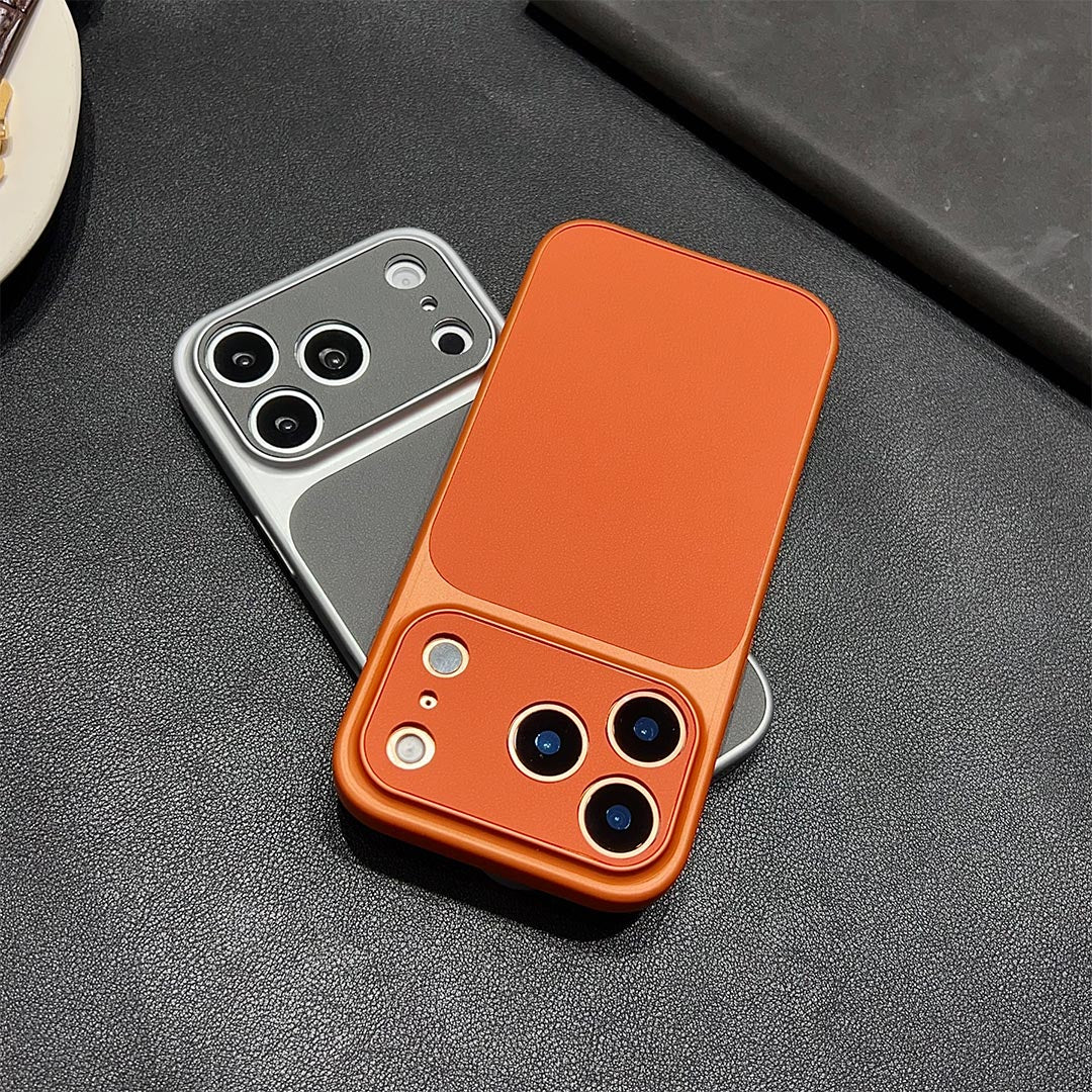 The Leather Inlay iPhone Case