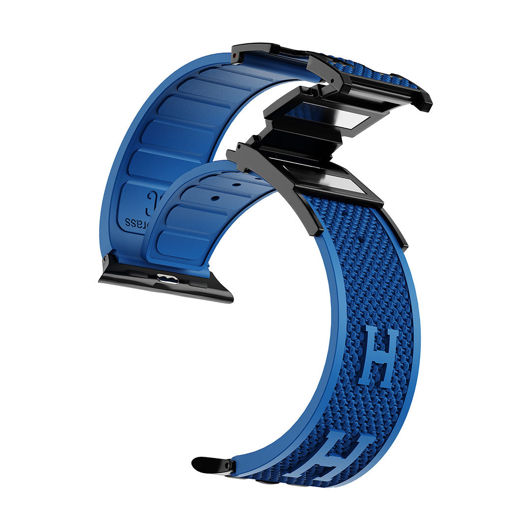 Holiday Weave Silicone Band For Apple watch
