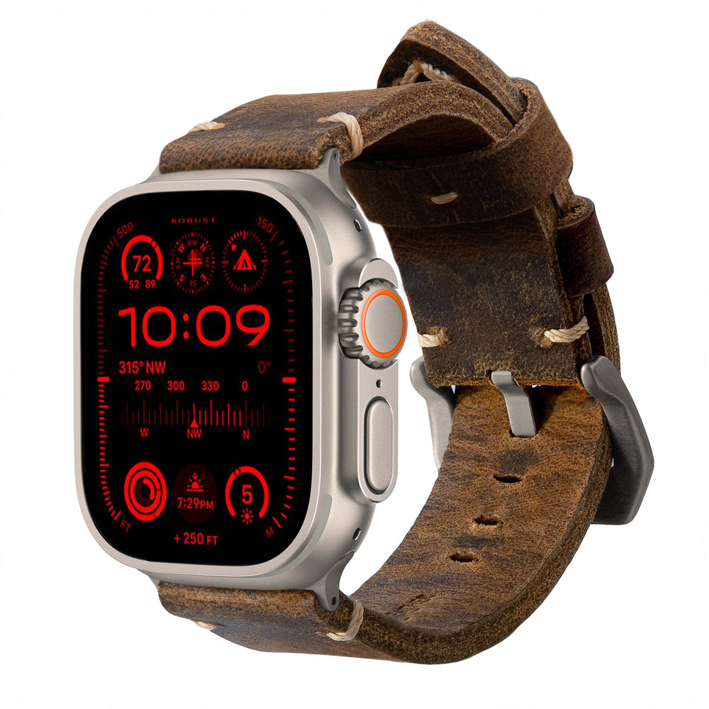 LEATHER STRAP R02 FOR APPLE WATCH