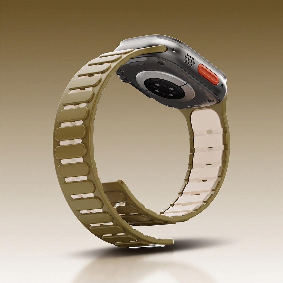 Dynamic Magnetic Silicone Watch Band for Apple Watch