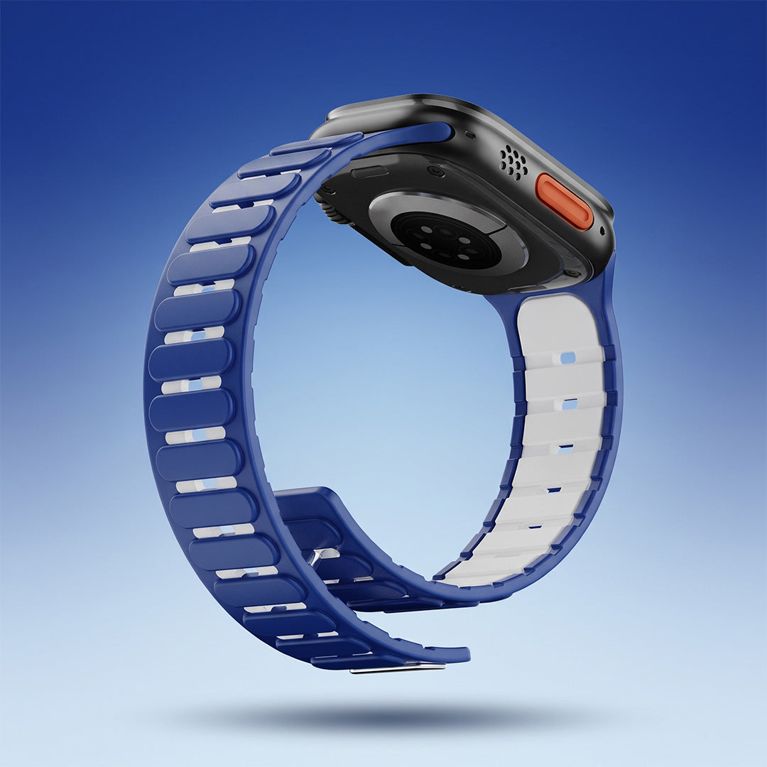 Dynamic Magnetic Silicone Watch Band for Apple Watch