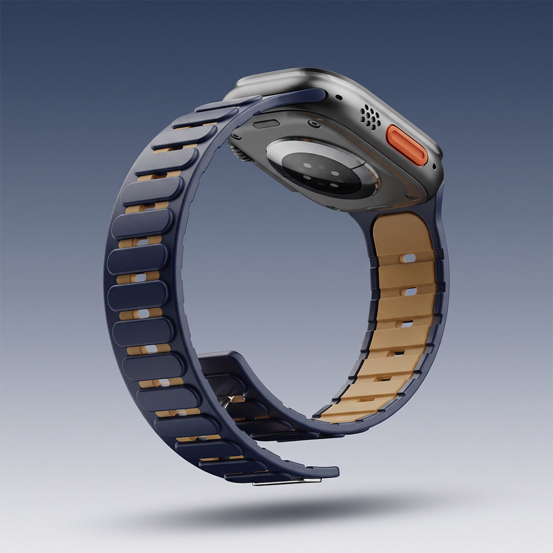 Dynamic Magnetic Silicone Watch Band for Apple Watch