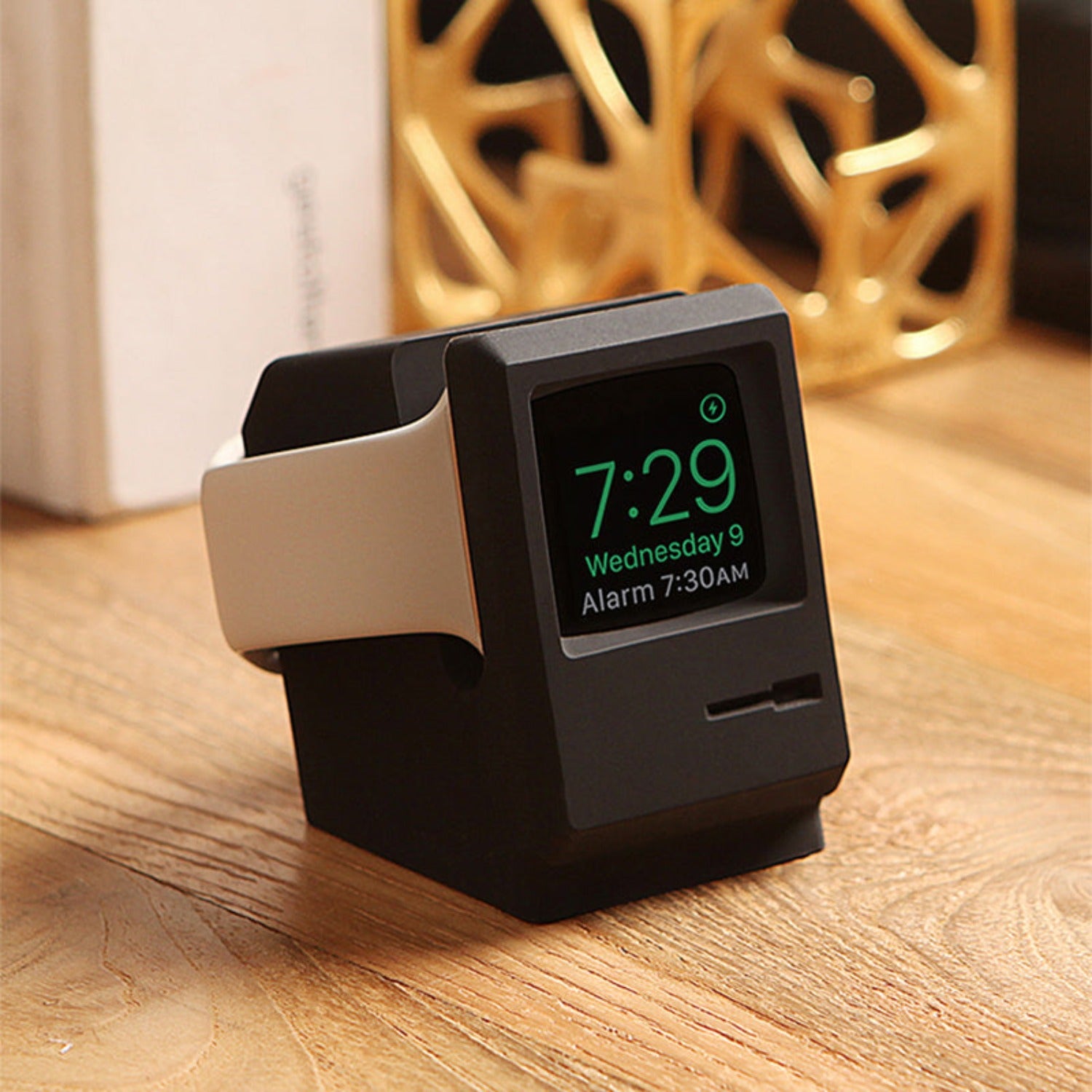 Classic MAC Retro Apple Watch Charging Stand