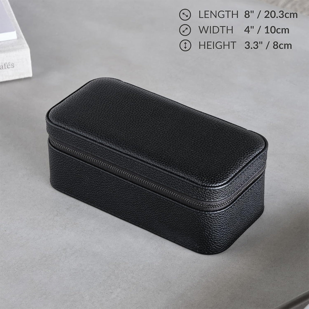 Luxury Leather Watch Travel Case