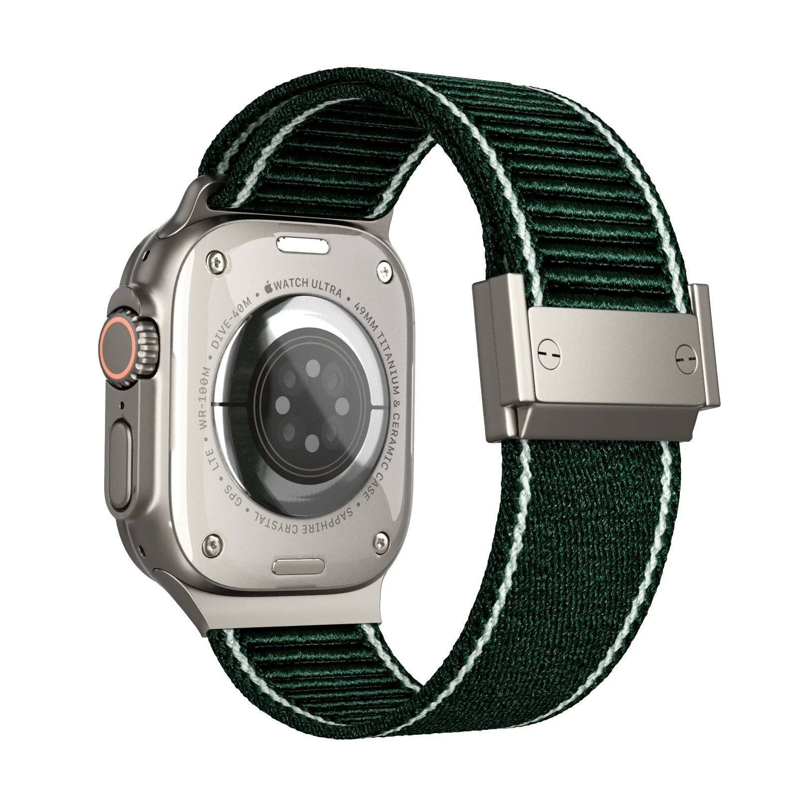 Nylon Braided Magnetic Buckle Band for Apple Watch