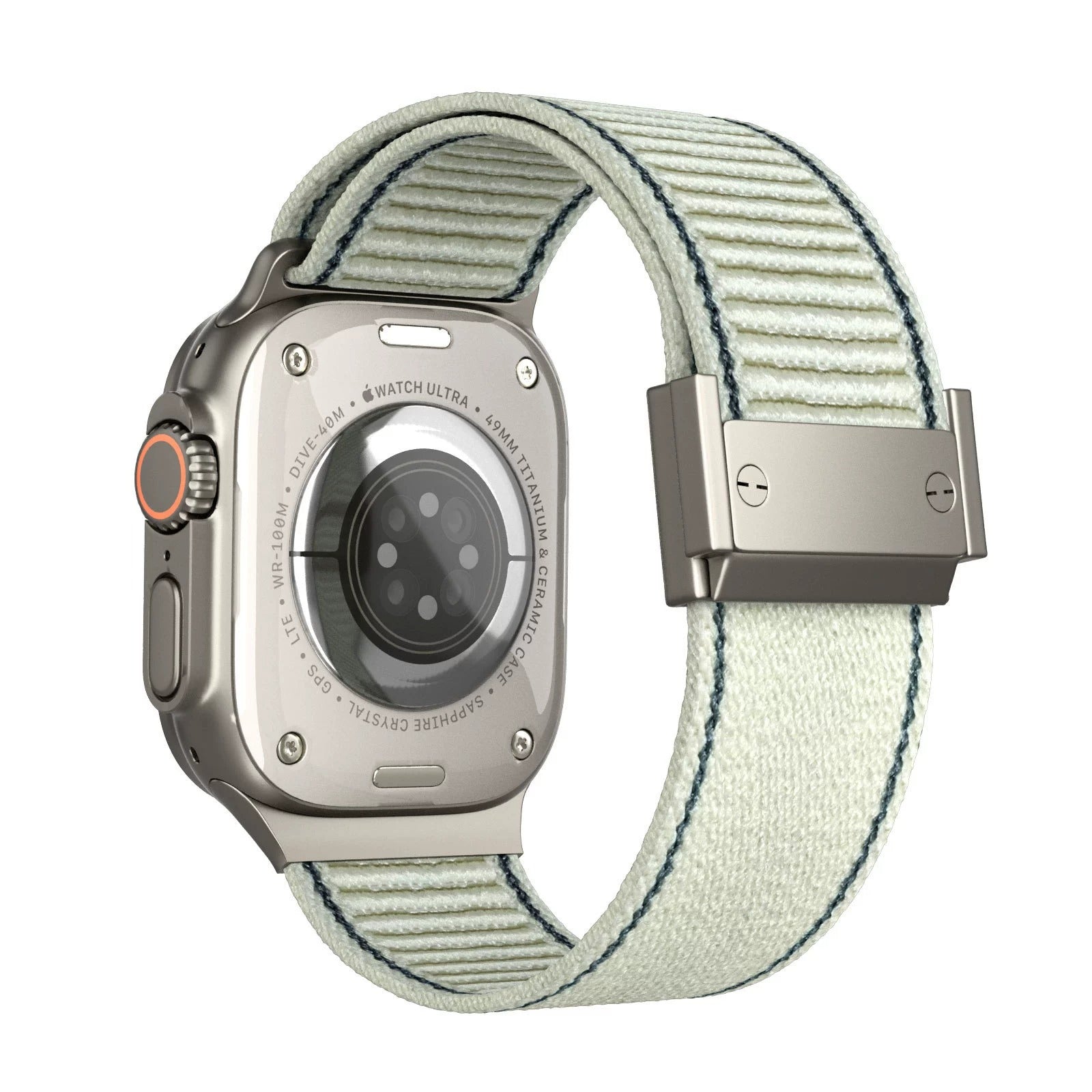 Nylon Braided Magnetic Buckle Band for Apple Watch