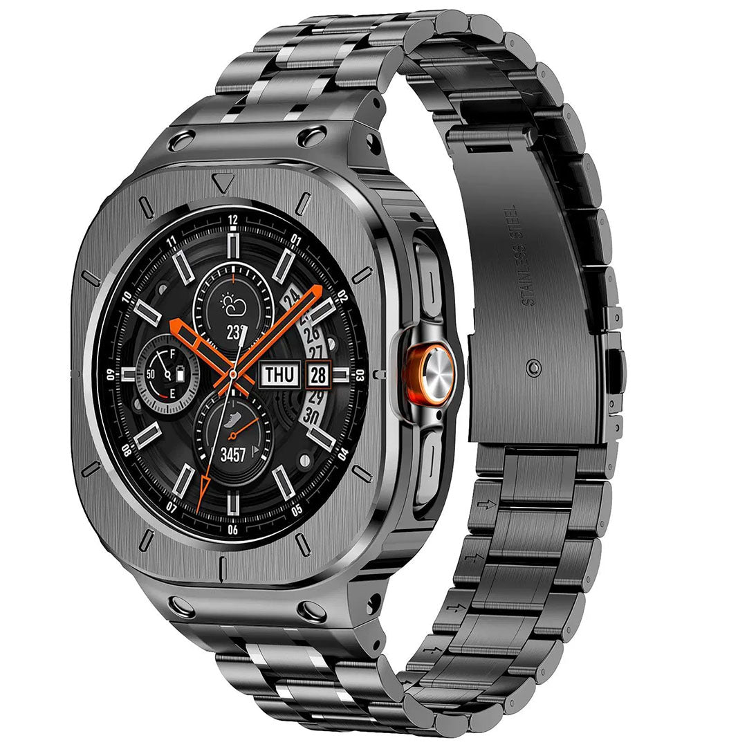Rugged Stainless Steel Retrofit Kit For Galaxy Watch Ultra