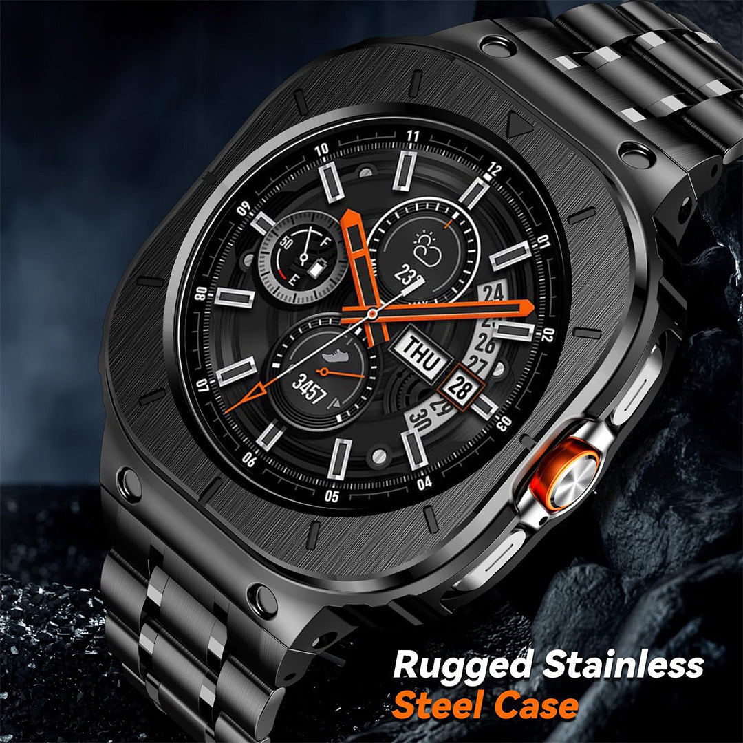 Rugged Stainless Steel Retrofit Kit For Galaxy Watch Ultra